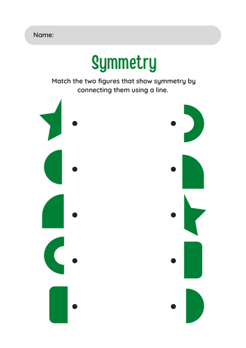 Symmetry Matching Activity