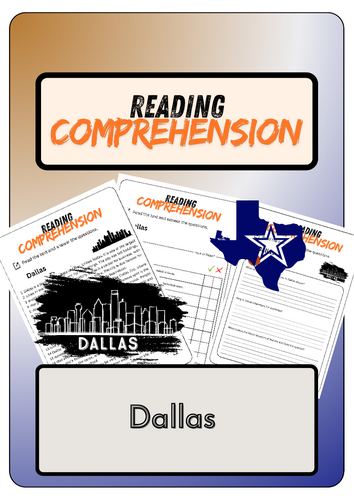 Reading Comprehension - Dallas + Solutions | Teaching Resources
