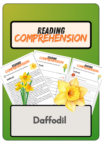 Reading Comprehension - Daffodil + Solutions