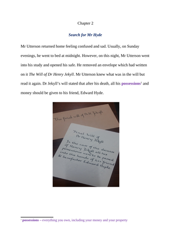 Dr Jekyll and Mr Hyde: Chapter 2 – An Abridged Version (Free Sample)