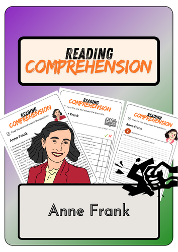 Reading Comprehension - Anne Frank+ Solutions