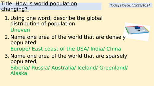 How is world population changing