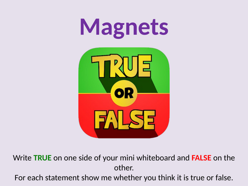 Magnets Revision Quiz