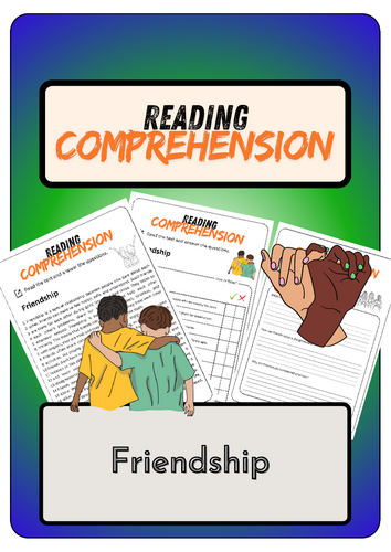 Reading Comprehension - Friendship + Solutions | Teaching Resources