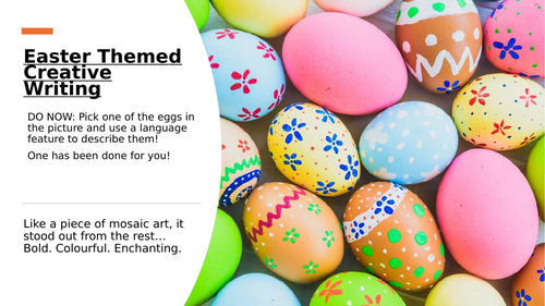 Easter Themed Creative Writing