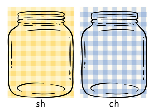 Digraph sorting - sh, ch, th, qu, nk and nk