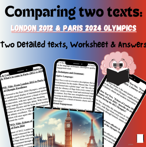 London 2012 vs. Paris 2024: Compare & Contrast Texts with Author’s View! IGCSE & GCSE English