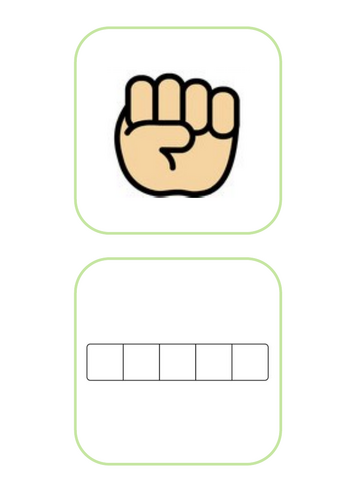 Number Representation Cards 0-10