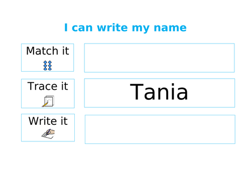 Name Writing