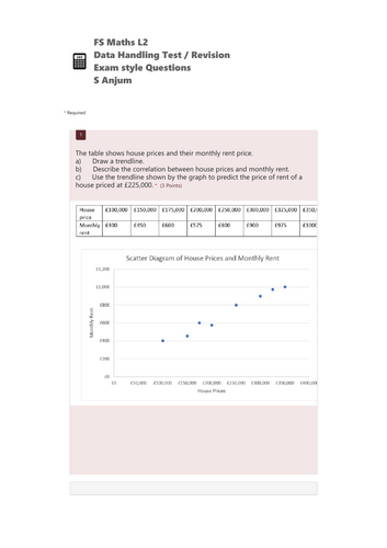 Data Handling Functional Skills Maths L2