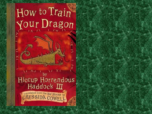 How to train your dragon PPT planning