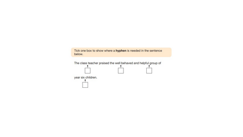 Year 5 SPaG questions