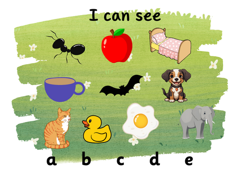 Initial Letter Sound Mats