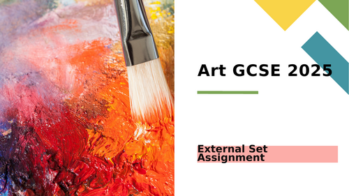 GCSE art , craft and design starting points 2025