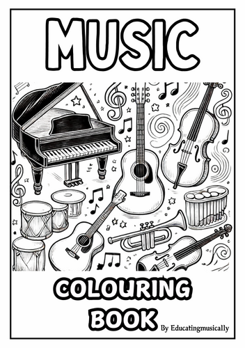 Music Colouring Book