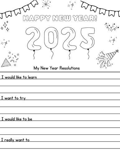 New Year Resolutions