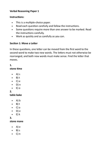 GL 11 Plus Practice Papers