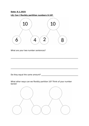 Flexibly partitioning 0-20