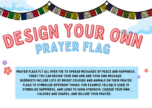 Prayer Flag Activity