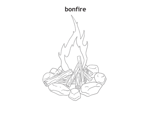 Lohri Coloring pages