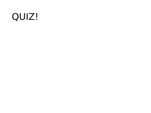 Quiz on gradient