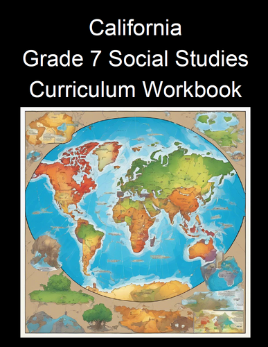 California 7th Grade Social Studies Curriculum Worksheet Packet