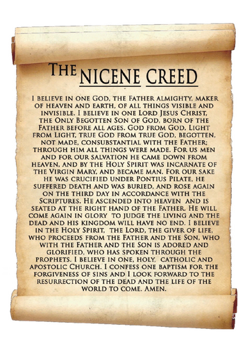 3.5 Trinity and the Nicene Creed AQA B Catholic Christianity | Teaching ...