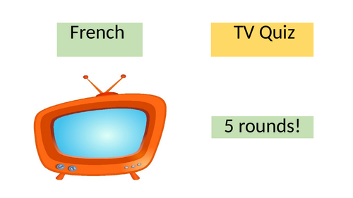 French TV Quiz