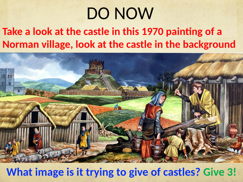 KS3 History - Norman Castles; Fortresses or Status Symbols?