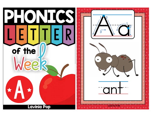 Phonics letter of the week