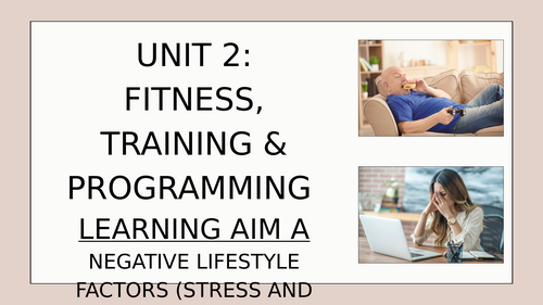 BTEC Sport Fitness Training and Programming PowerPoint Collection