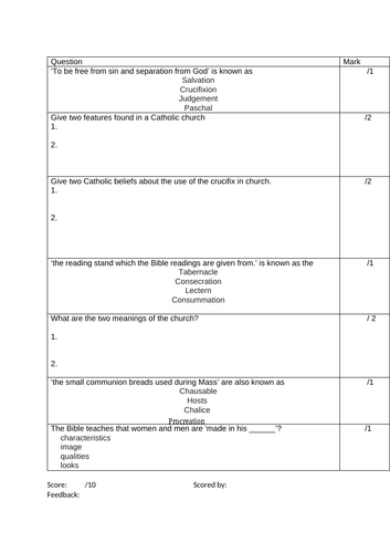 4.7 Redemption in the Bible I. Redemption. AQA B Catholic Christianity