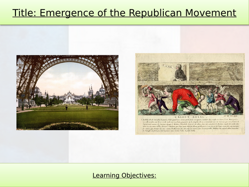 GCSE History - The French Revolution - France becomes a republic