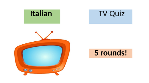 Italian TV Quiz