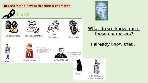 English unit Year 5- Flashback Narrative based on Clockwork