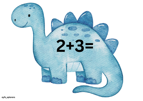 Dinosaur - Number bonds to 5