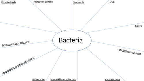 GCSE Food Preparation and Nutrition - bacteria revision