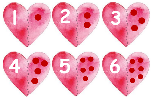 Number Heart Matching