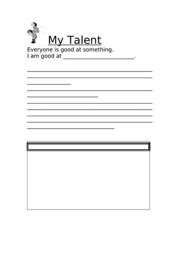 P.S.H.E. & CITIZENSHIP RESOURCES My Talent