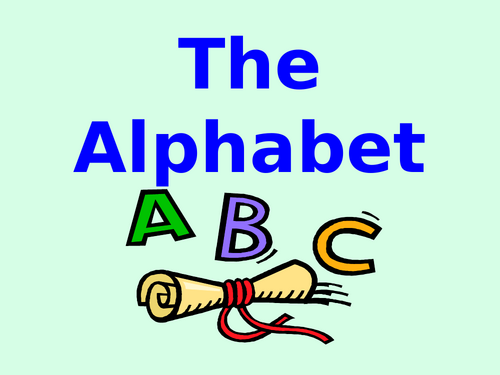 The Alphabet ENGLISH: Word Level: Spelling & Phonics (Part 1)