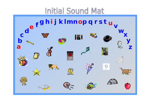 Initial Sound Mat R1