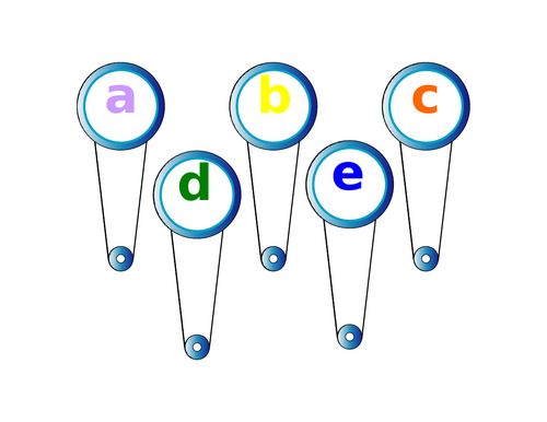 Alphabet Fans | Teaching Resources