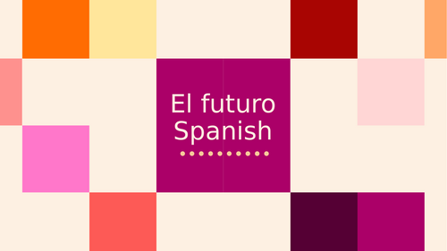 Spanish - el futuro (future tense)