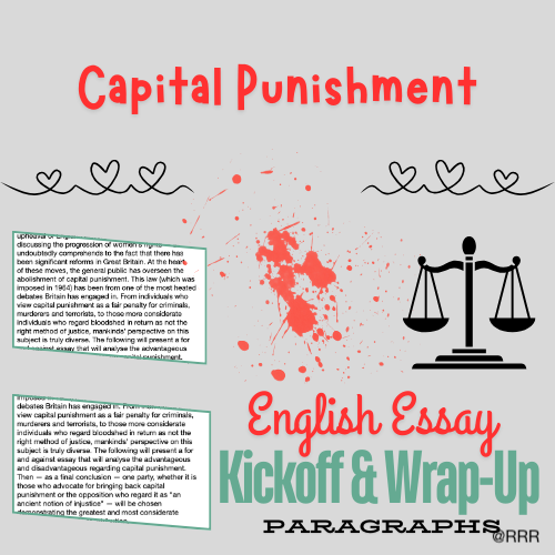 GCSE & IGCSE English Essay Introduction: Capital Punishment – Sample Answer for Kids 12+ Exam Prep