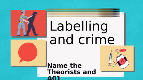 Labelling Theory and Crime Plan