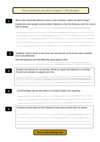 Adventures of Odysseus English