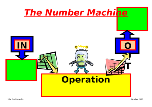 ks2  Number Machine