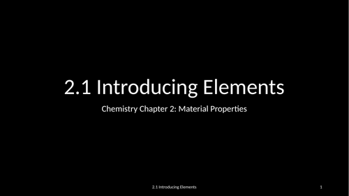 Slides: Cambridge Checkpoint and Beyond - Chemistry Secondary 1 (Year 7) Chapter 2 Material Properti