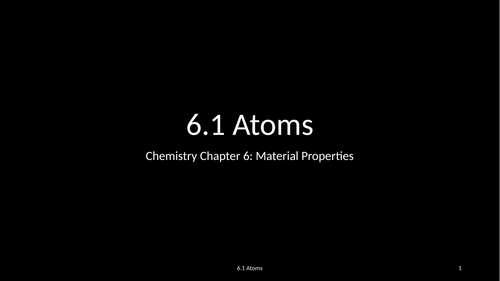 Slides: Cambridge Checkpoint and Beyond - Chemistry Secondary 1 (Year 8) Chapter 6 Material Properti