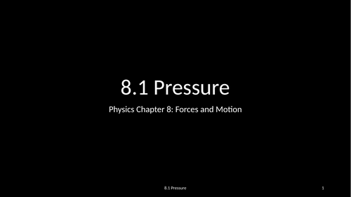 Slides: Cambridge Checkpoint and Beyond - Physics Secondary 1 (Year 9) Chapter 8 Forces